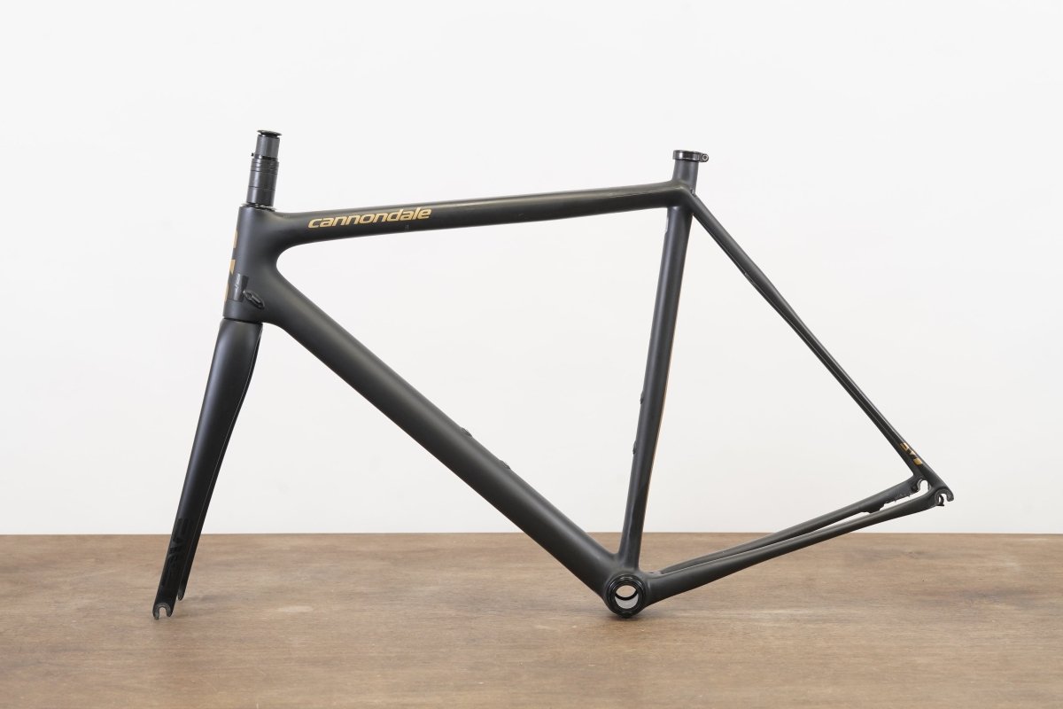 *Damaged* 54cm Cannondale SuperSix Gen 1 EVO Black Inc. Carbon Rim Brake Frameset