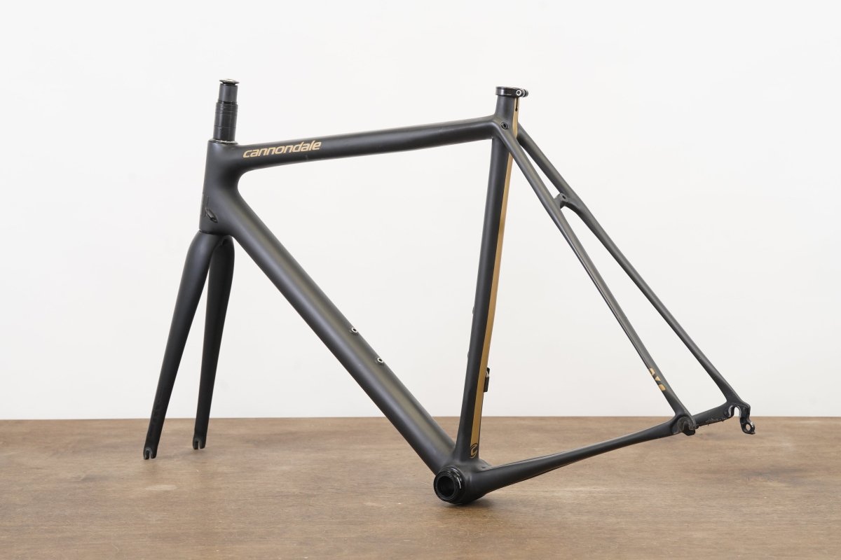 *Damaged* 54cm Cannondale SuperSix Gen 1 EVO Black Inc. Carbon Rim Brake Frameset