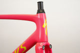 *Damaged* 54cm Specialized S-WORKS Tarmac SL6 Acid Pink Carbon Rim Frameset