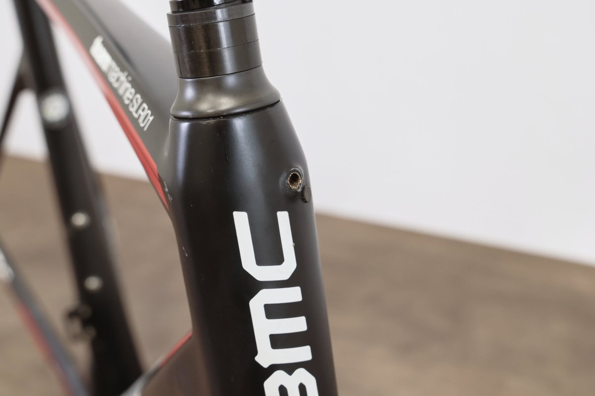 *Damaged* 56cm BMC Teammachine SLR01 Carbon Rim Brake Frameset SLR 01