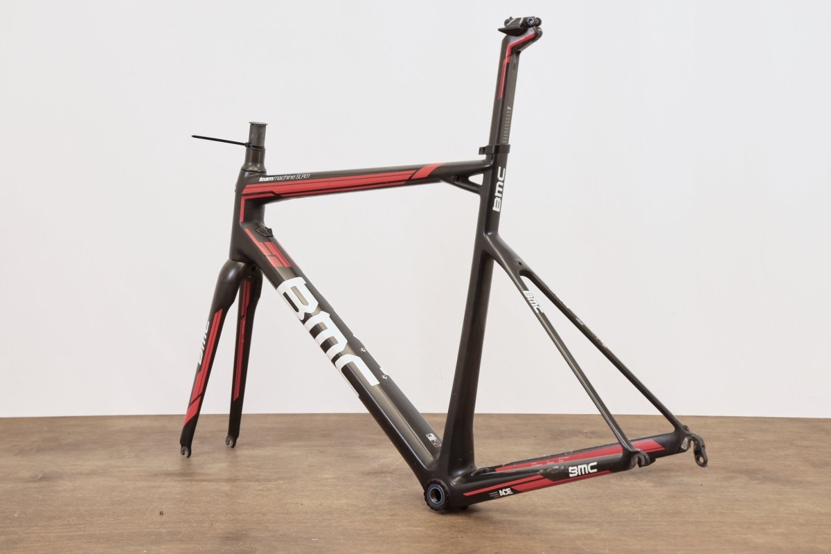 *Damaged* 56cm BMC Teammachine SLR01 Carbon Rim Brake Frameset SLR 01