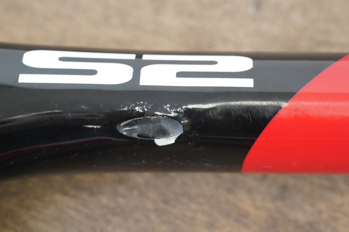 *Damaged* 56cm Cervelo S2 Carbon Aero Rim Brake Road Frameset