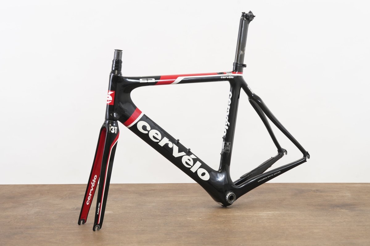 *Damaged* 56cm Cervelo S2 Carbon Aero Rim Brake Road Frameset