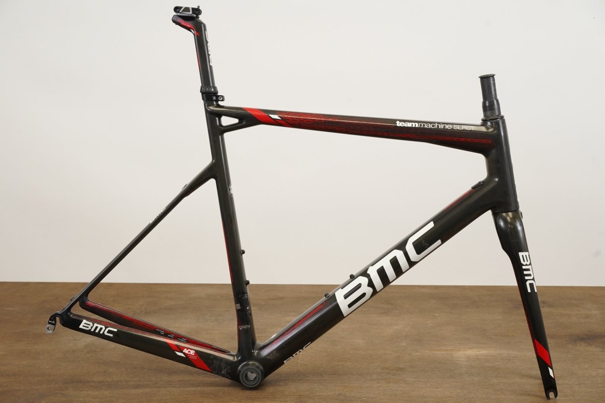 Damaged* 58cm BMC Teammachine SLR01 Carbon Rim Brake Frameset SLR