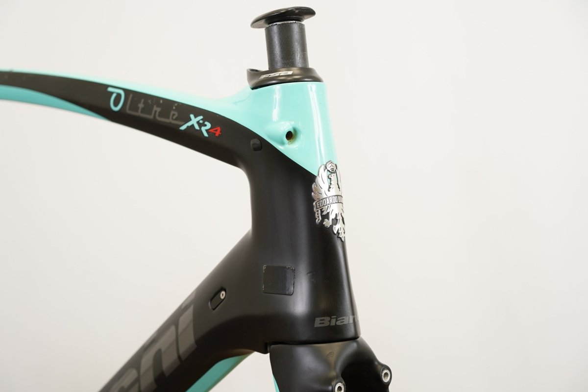 *Damaged* 59cm Bianchi Oltre XR4 CV Carbon Aero Rim Brake Road Frameset