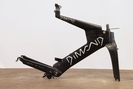 *Damaged* M (Medium) Dimond Brilliant Carbon Aero TT Triathlon Rim Brake Frameset