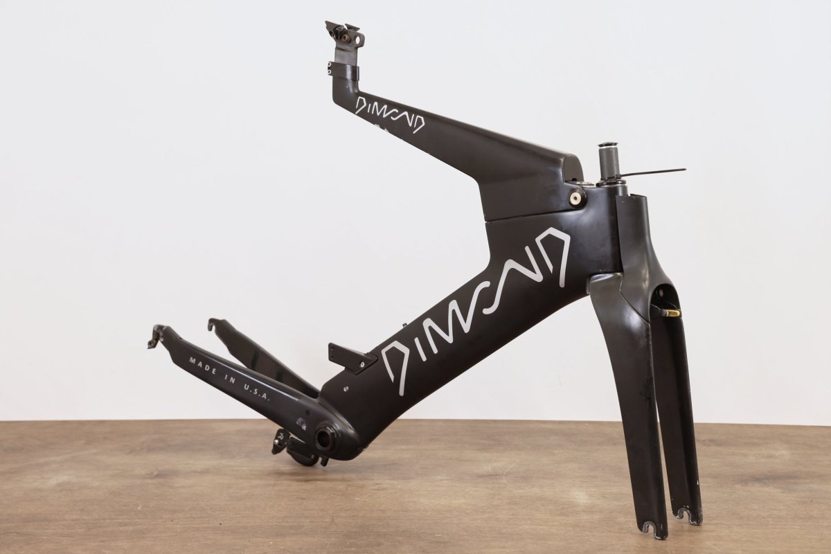 *Damaged* M (Medium) Dimond Brilliant Carbon Aero TT Triathlon Rim Brake Frameset