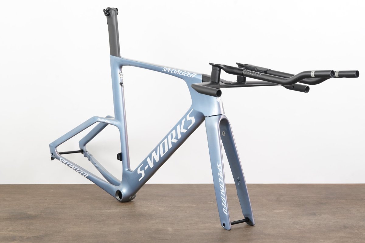DEMO 2025 M Specialized S-WORKS SHIV Carbon Disc TT Triathlon Frameset + Cockpit