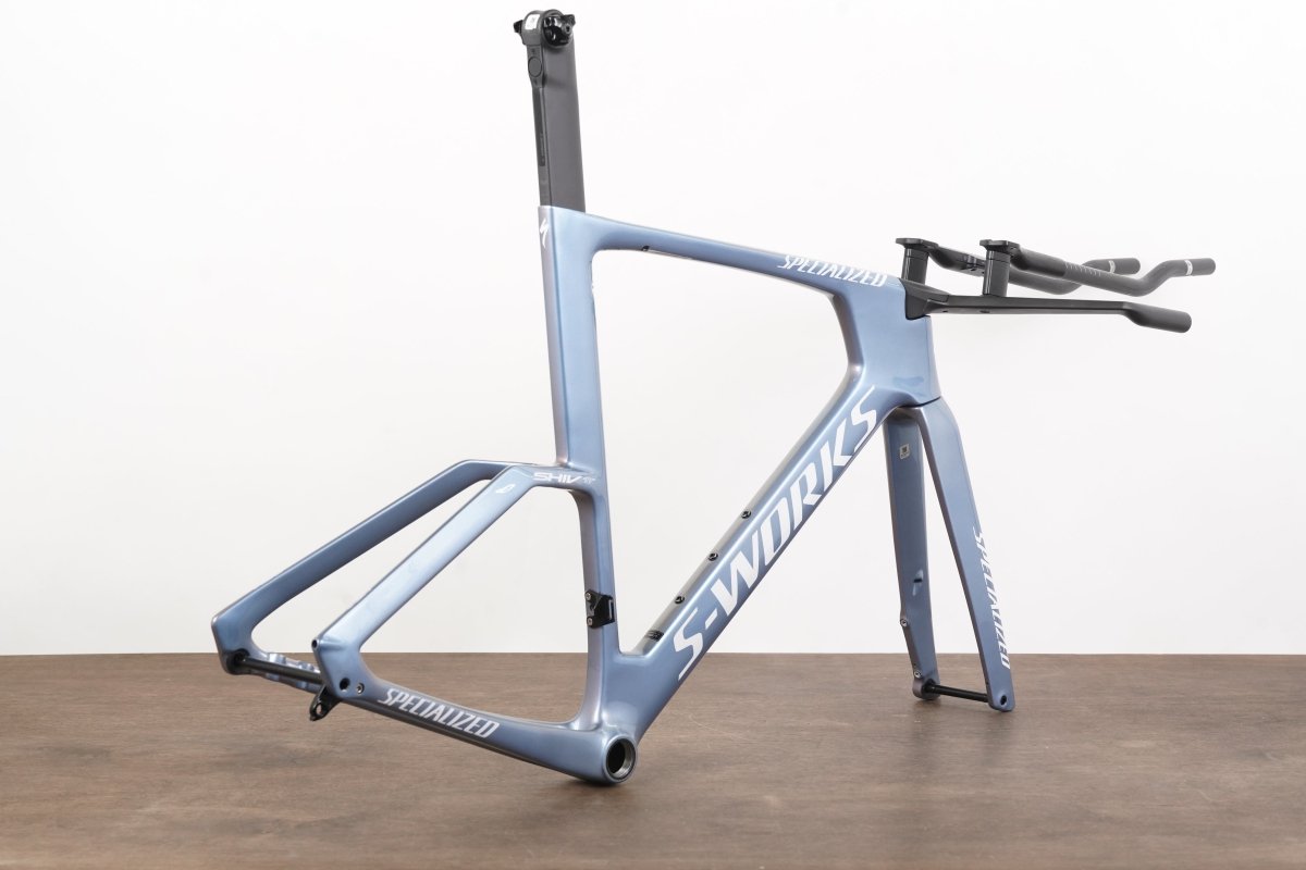 DEMO 2025 M Specialized S-WORKS SHIV Carbon Disc TT Triathlon Frameset + Cockpit