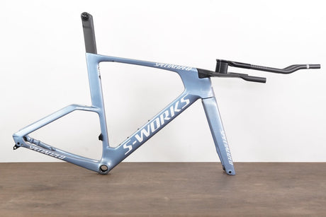 DEMO 2025 M Specialized S-WORKS SHIV Carbon Disc TT Triathlon Frameset + Cockpit