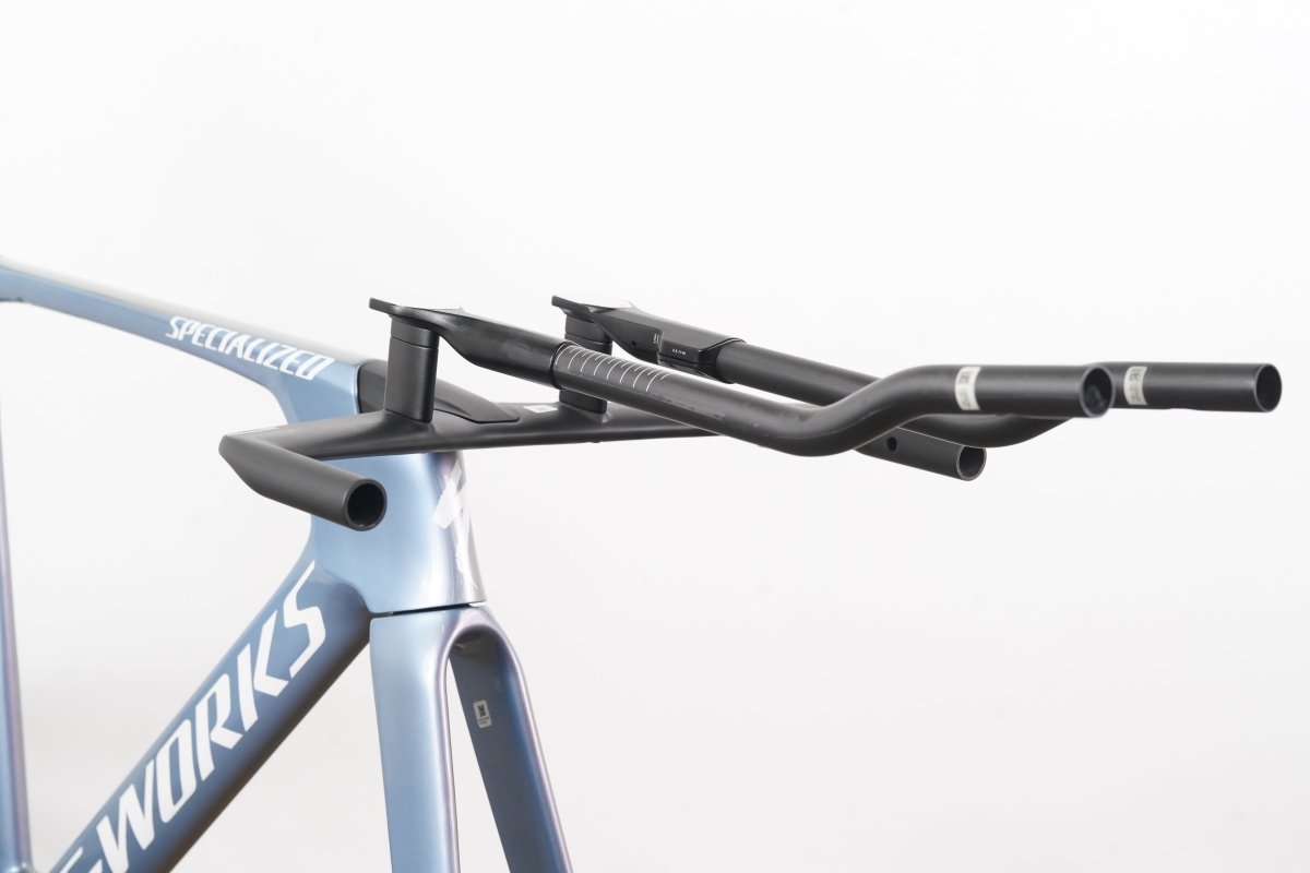 DEMO 2025 M Specialized S-WORKS SHIV Carbon Disc TT Triathlon Frameset + Cockpit
