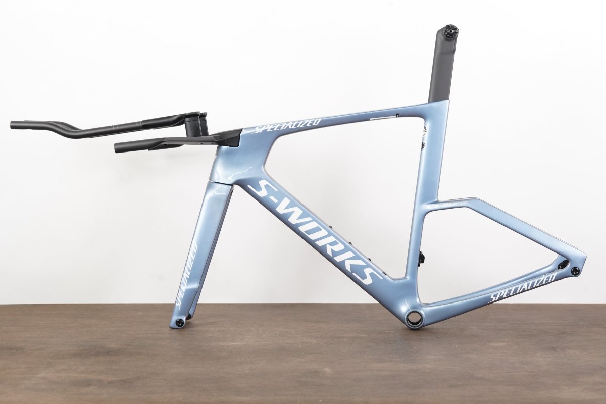 DEMO 2025 M Specialized S-WORKS SHIV Carbon Disc TT Triathlon Frameset + Cockpit