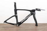 DEMO 52cm Pinarello Bolide TT Carbon Disc Time Trial Triathlon Frameset + Cockpit