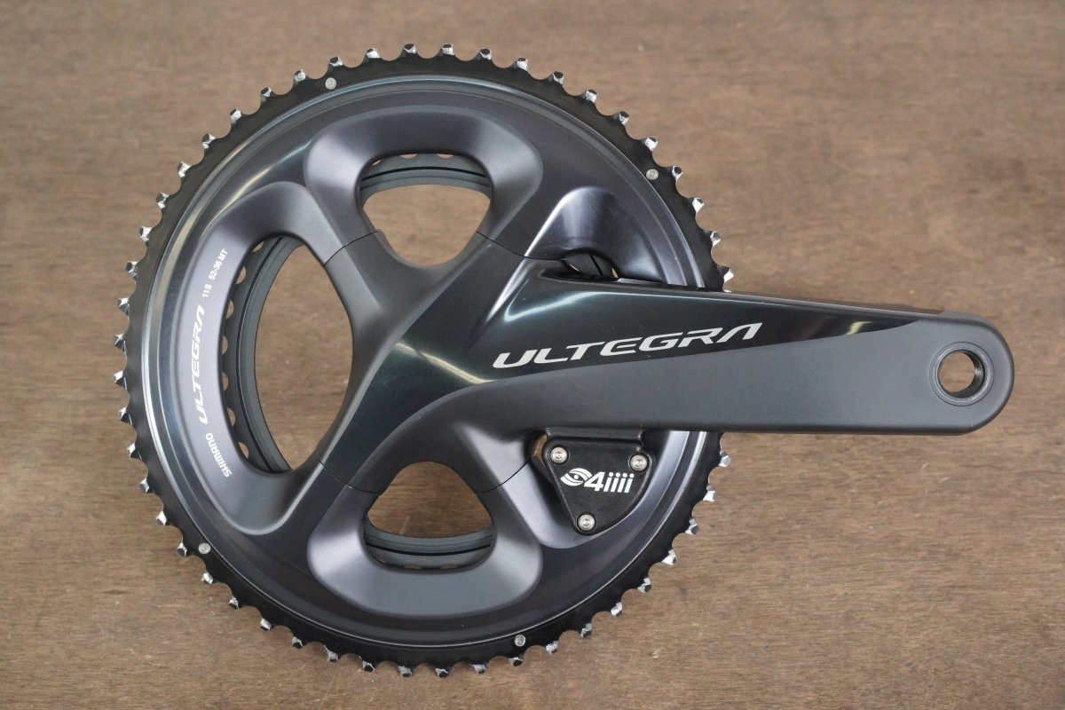DS 172.5mm 52/36T Shimano Ultegra FC-R8000 4iiii Power Meter Crank Arm