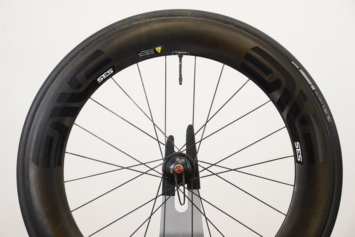 ENVE SES 7.8 Gen 2 CycleOps DT Swiss 240s Carbon Tubeless Rim Wheelset 11 Speed