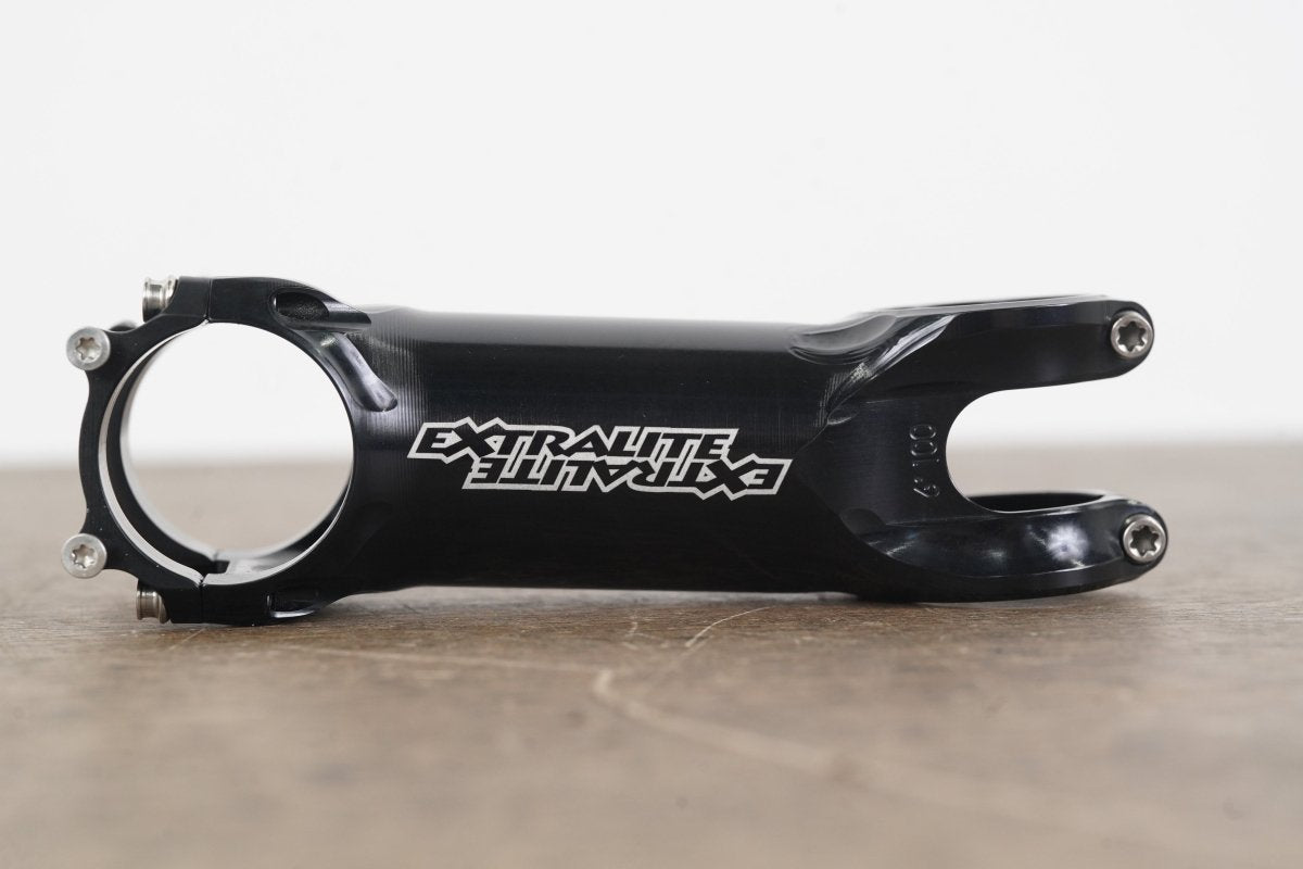 Extralite HyperStem 100mm ±6 Degree Alloy Road Stem + Mount 82g 1 1/8" 31.8mm