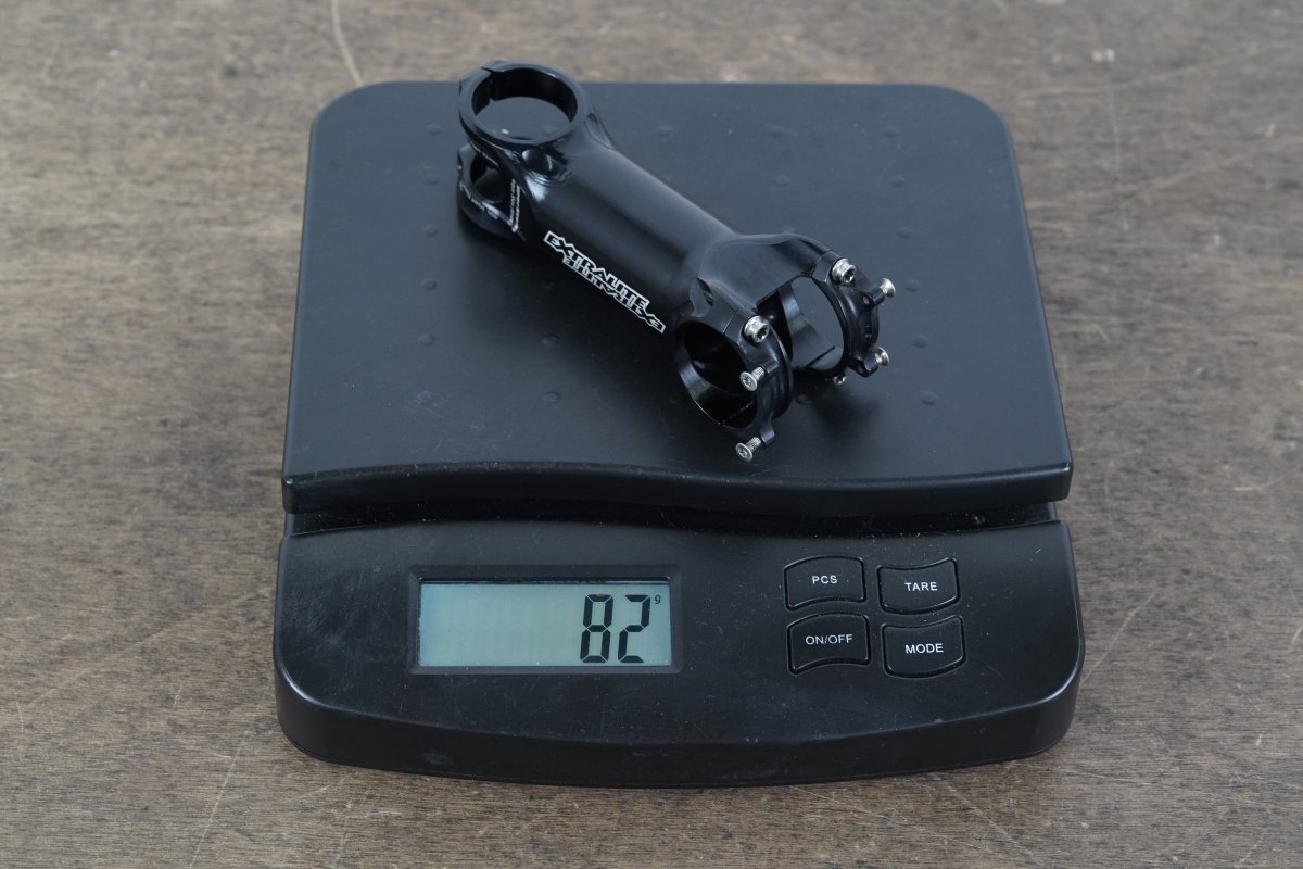 Extralite HyperStem 100mm ±6 Degree Alloy Road Stem + Mount 82g 1 1/8" 31.8mm