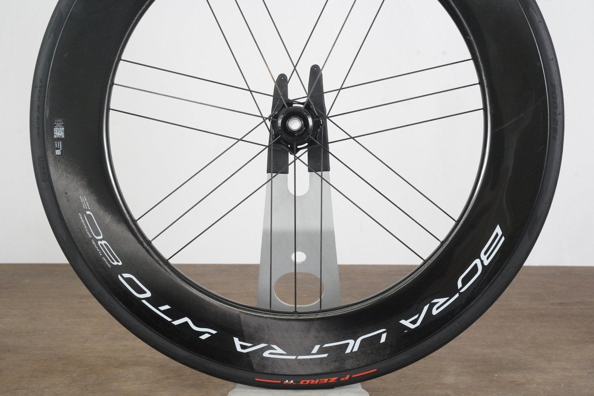 FRONT Campagnolo Bora Ultra WTO 80 Carbon Tubeless Clincher Disc Brake Wheel