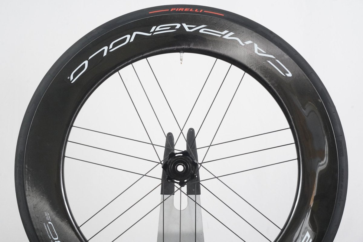 FRONT Campagnolo Bora Ultra WTO 80 Carbon Tubeless Clincher Disc Brake Wheel
