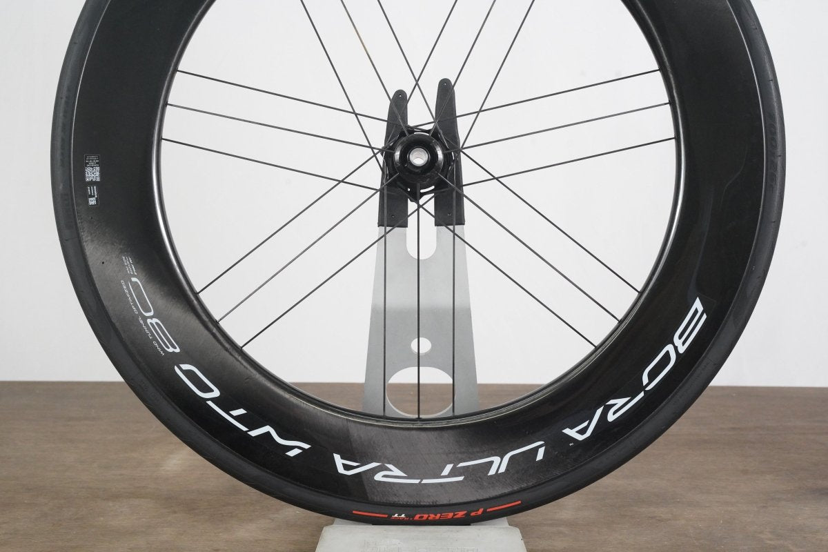 FRONT Campagnolo Bora Ultra WTO 80 Carbon Tubeless Clincher Disc Brake Wheel