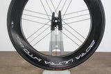 FRONT Campagnolo Bora Ultra WTO 80 Carbon Tubeless Clincher Disc Brake Wheel