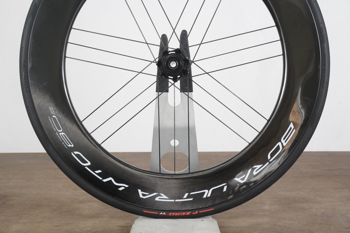 FRONT Campagnolo Bora Ultra WTO 80 Carbon Tubeless Clincher Disc Brake Wheel