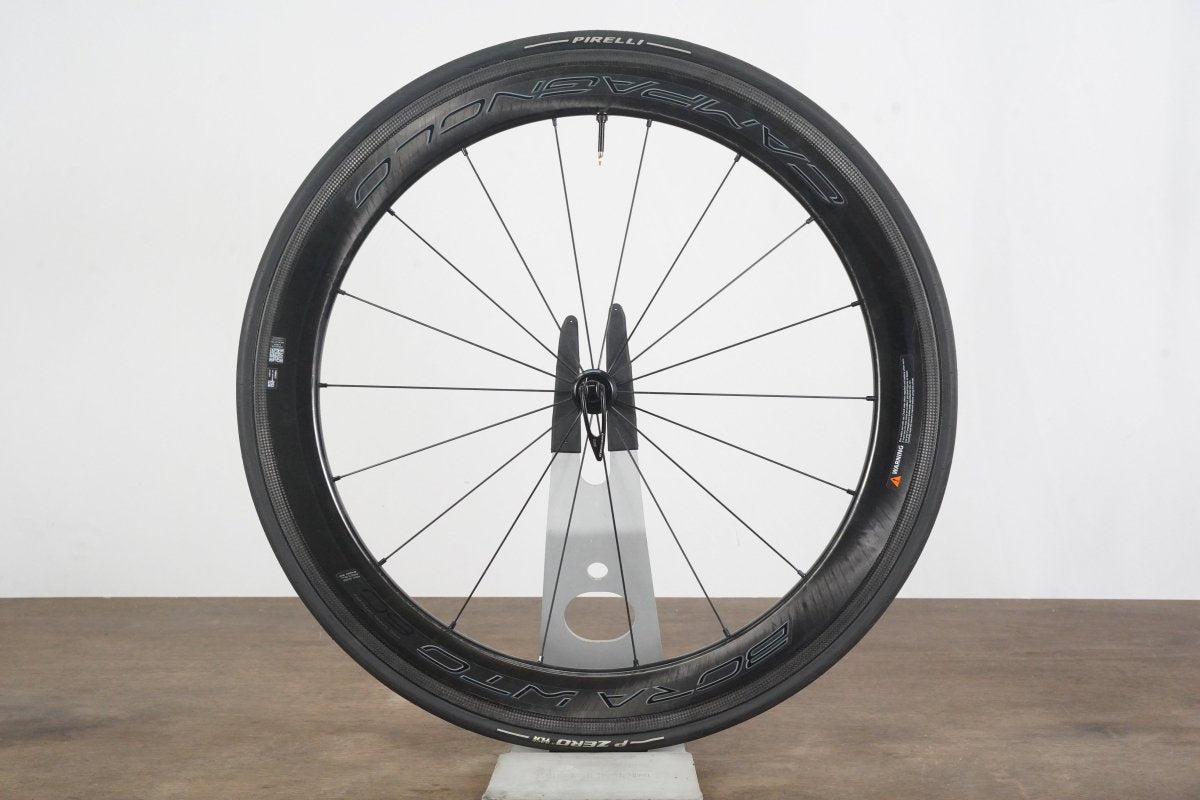 FRONT Campagnolo Bora WTO 60 Carbon Tubeless Clincher Rim Brake Wheel