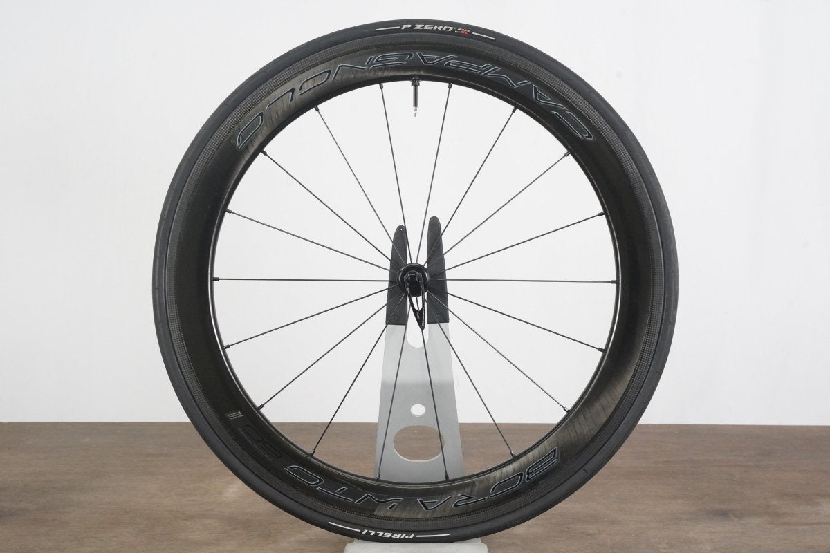 FRONT Campagnolo Bora WTO 60 Carbon Tubeless Clincher Rim Brake Wheel