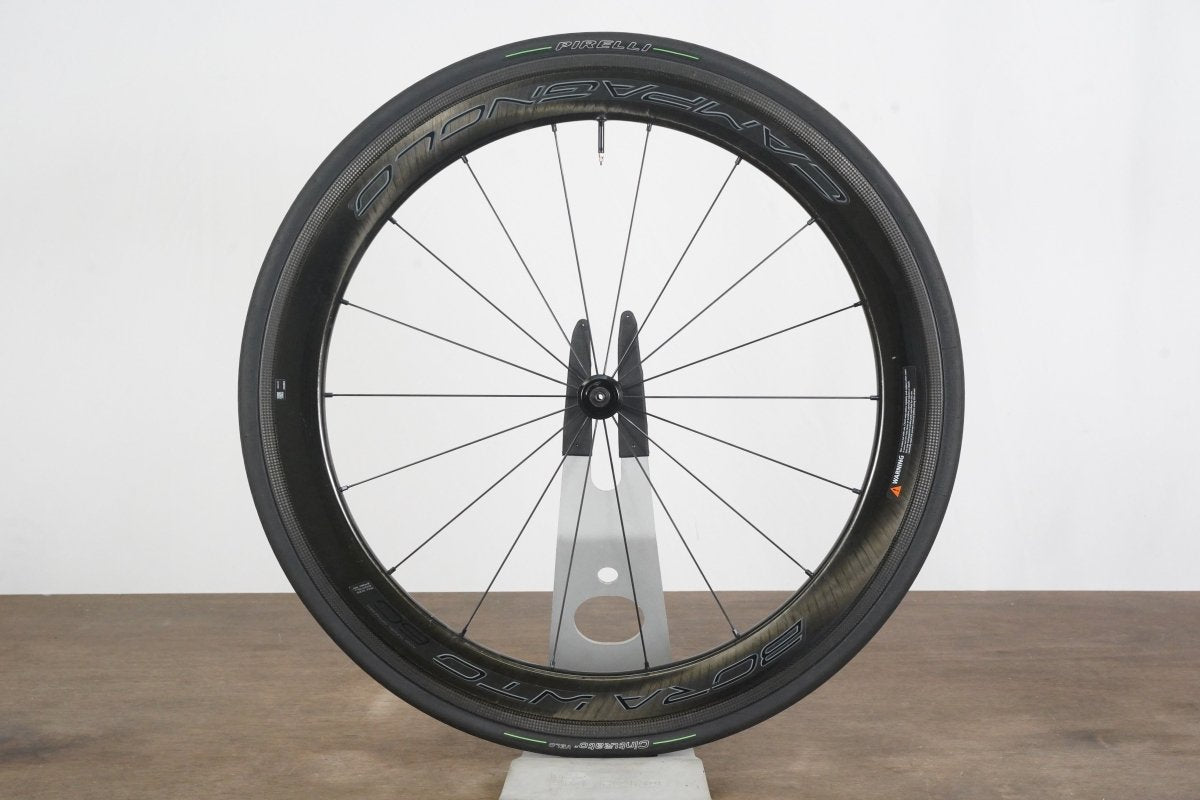 FRONT Campagnolo Bora WTO 60 Carbon Tubeless Clincher Rim Brake Wheel