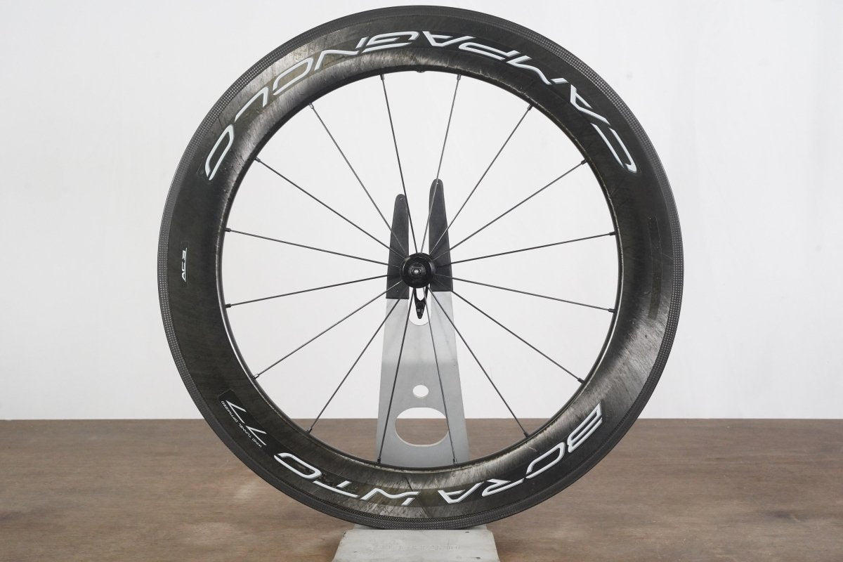 FRONT Campagnolo Bora WTO 77 Carbon Tubeless Clincher Rim Brake Wheel