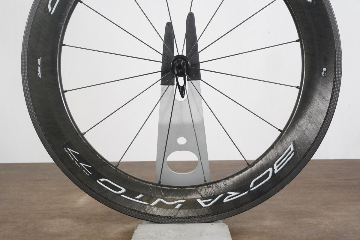 FRONT Campagnolo Bora WTO 77 Carbon Tubeless Clincher Rim Brake Wheel