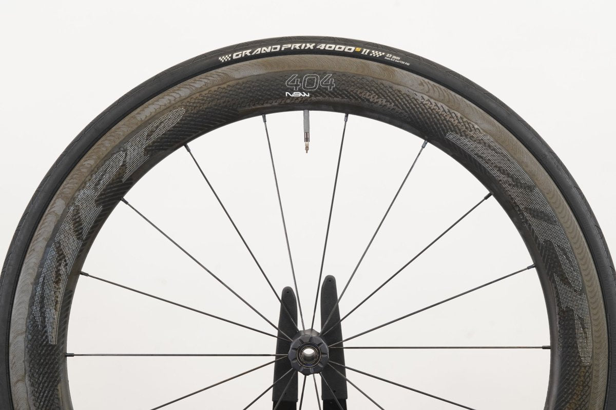 FRONT Zipp 404 NSW Cognition Carbon Clincher Rim Brake Wheel
