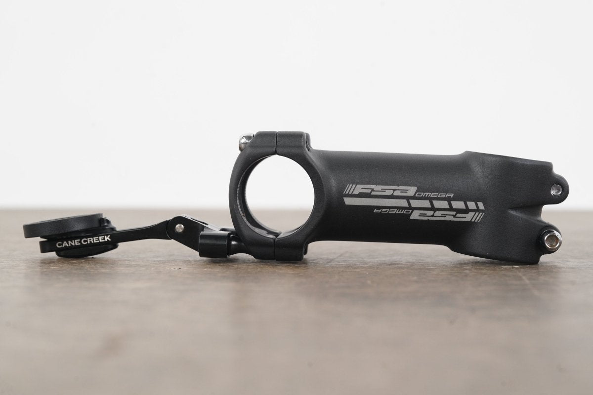 FSA Omega OS-167 90mm ±6 Degree Alloy Road Stem + Mount 166g 1 1/8" 31.8mm
