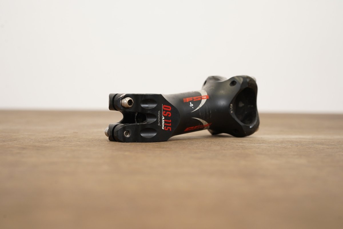FSA OS-115 100mm ±6 Degree Alloy Road Stem 150g 1 1/8" 31.8mm