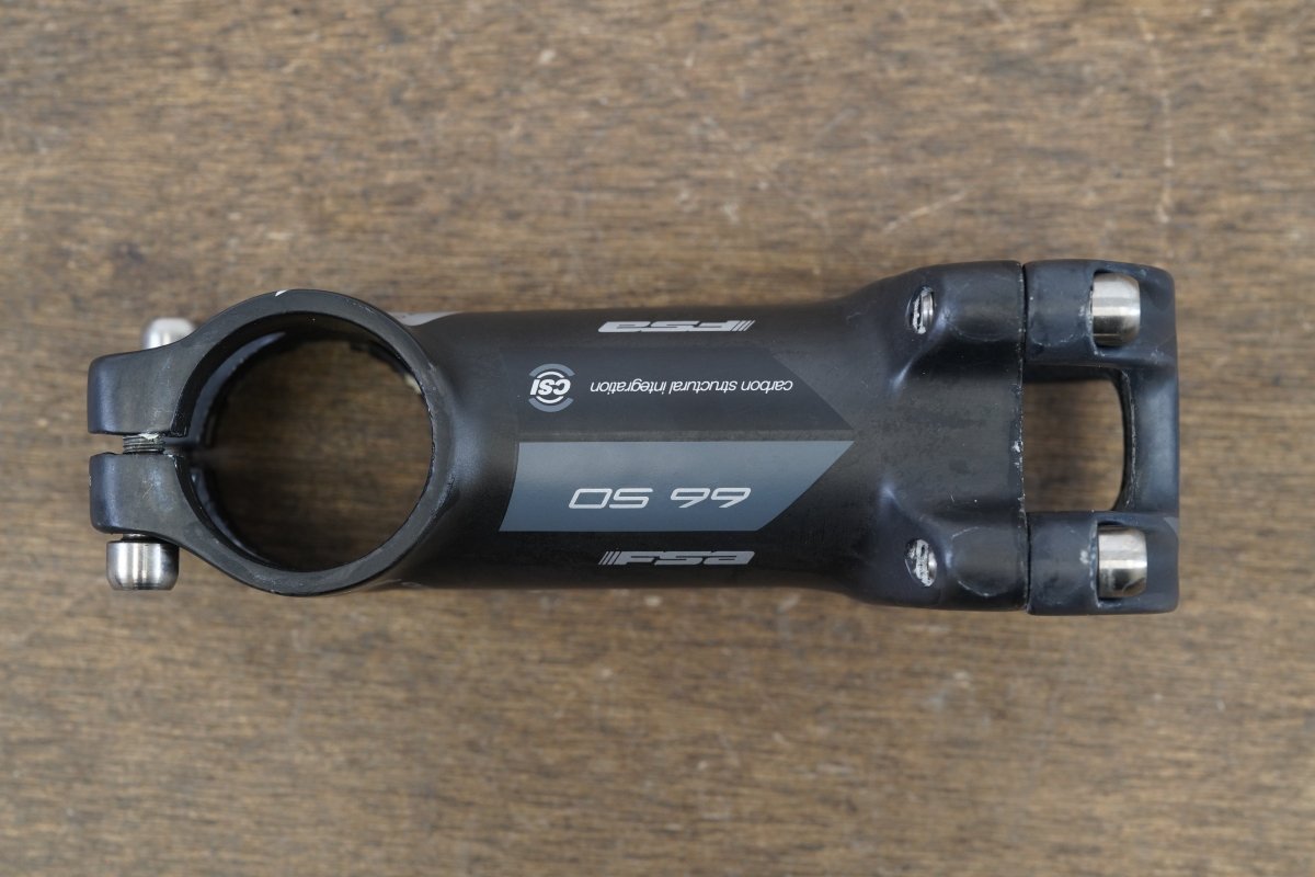 FSA OS-98 CSI 80mm ±6 Degree Carbon Alloy Road Stem 115g 1 1/8" 31.8mm