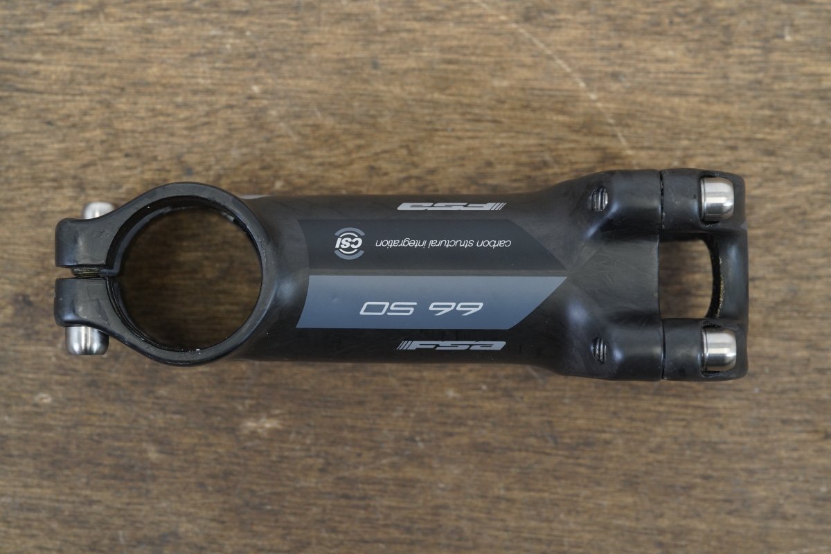 FSA OS-98 CSI 90mm ±6 Degree Carbon Alloy Road Stem 121g 1 1/8" 31.8mm