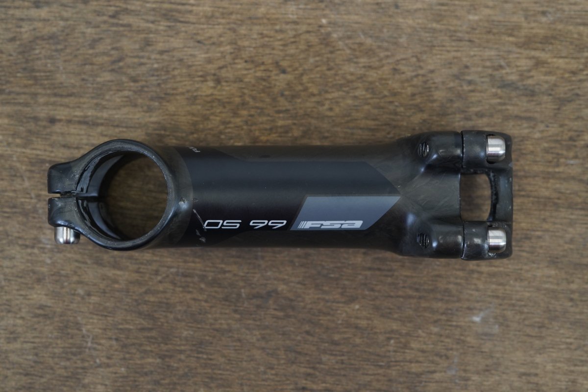 FSA OS-99 CSI 100mm ±6 Degree Carbon Alloy Road Stem 129g 1 1/8" 31.8mm