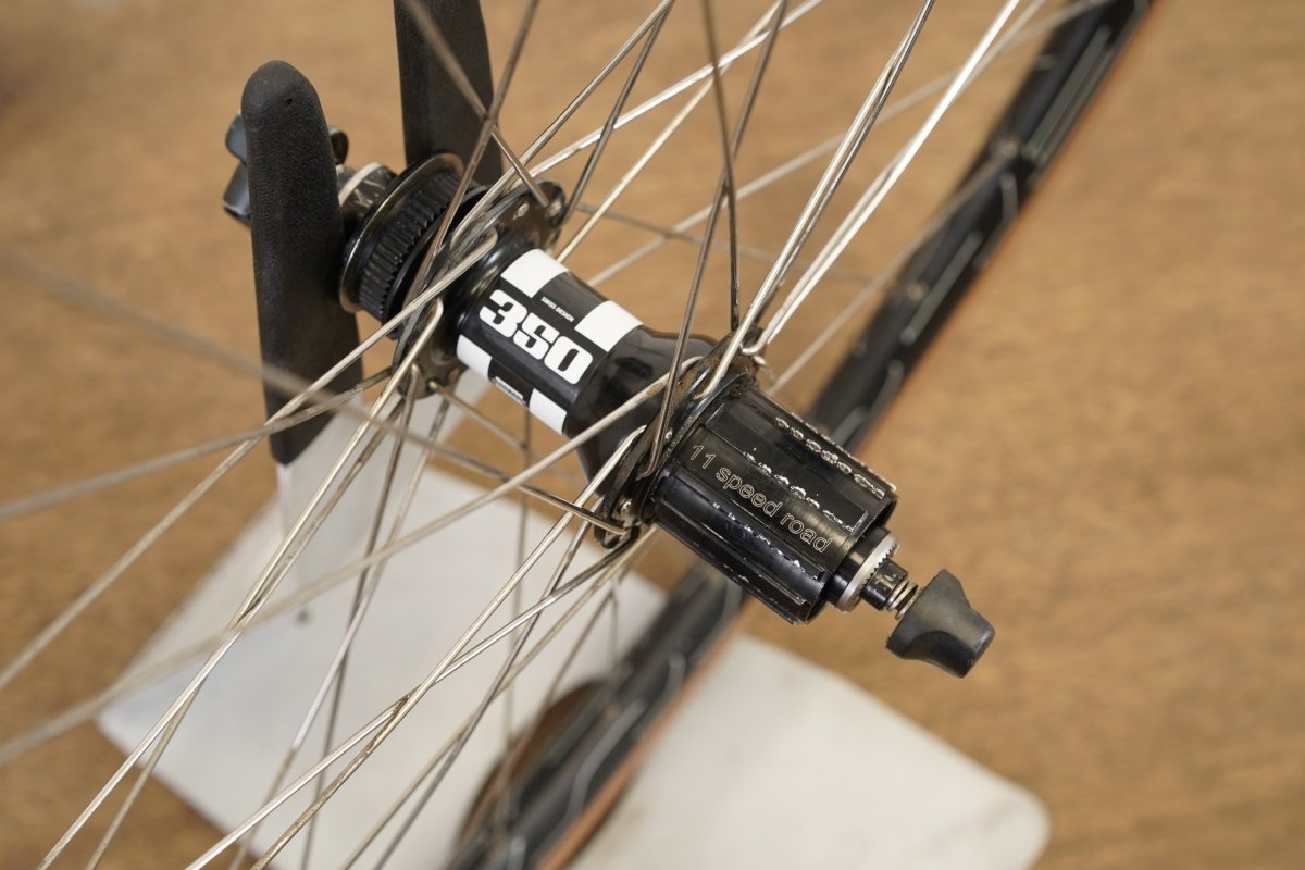 HED Belgium Black DT Swiss 350 Alloy Clincher Disc Brake Wheelset 11 Speed