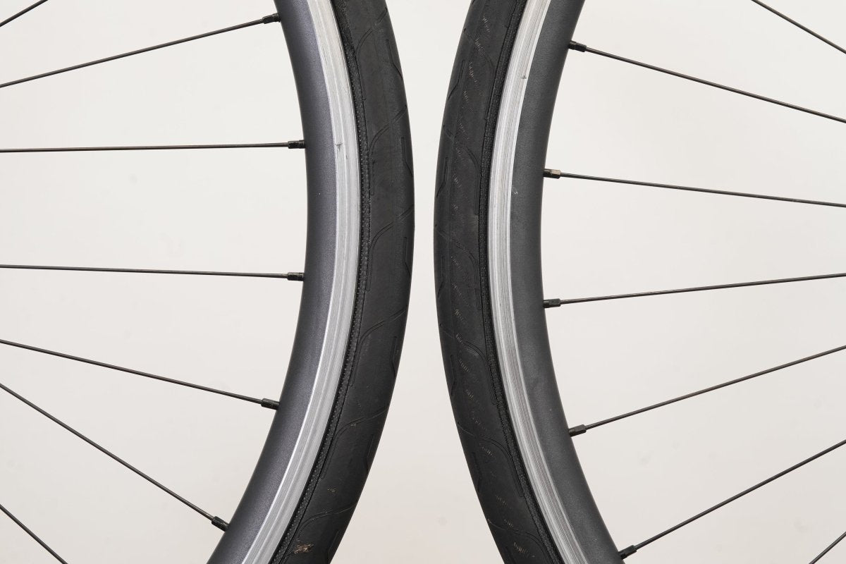 HED Belgium Record Alloy Clincher Rim Brake Wheelset Campagnolo 11 Speed