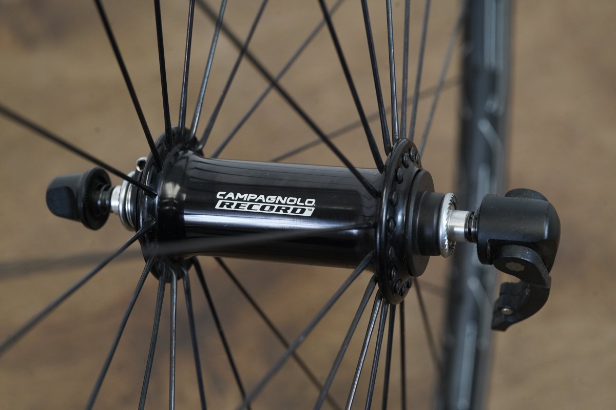 HED Belgium Record Alloy Clincher Rim Brake Wheelset Campagnolo 11 Speed