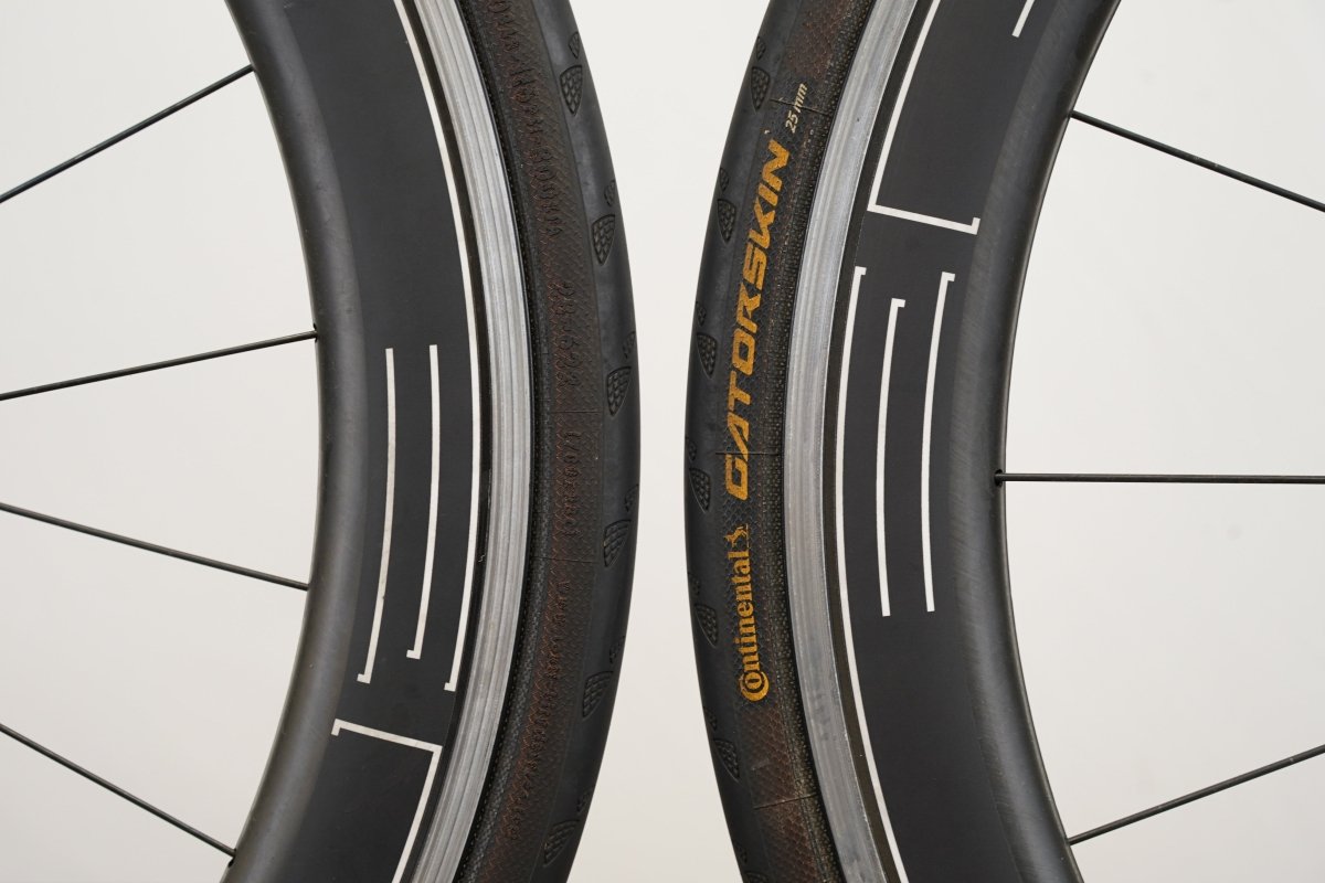 HED Jet 5 SCT Carbon Clincher Rim Brake Road Wheelset Campagnolo 11 Speed