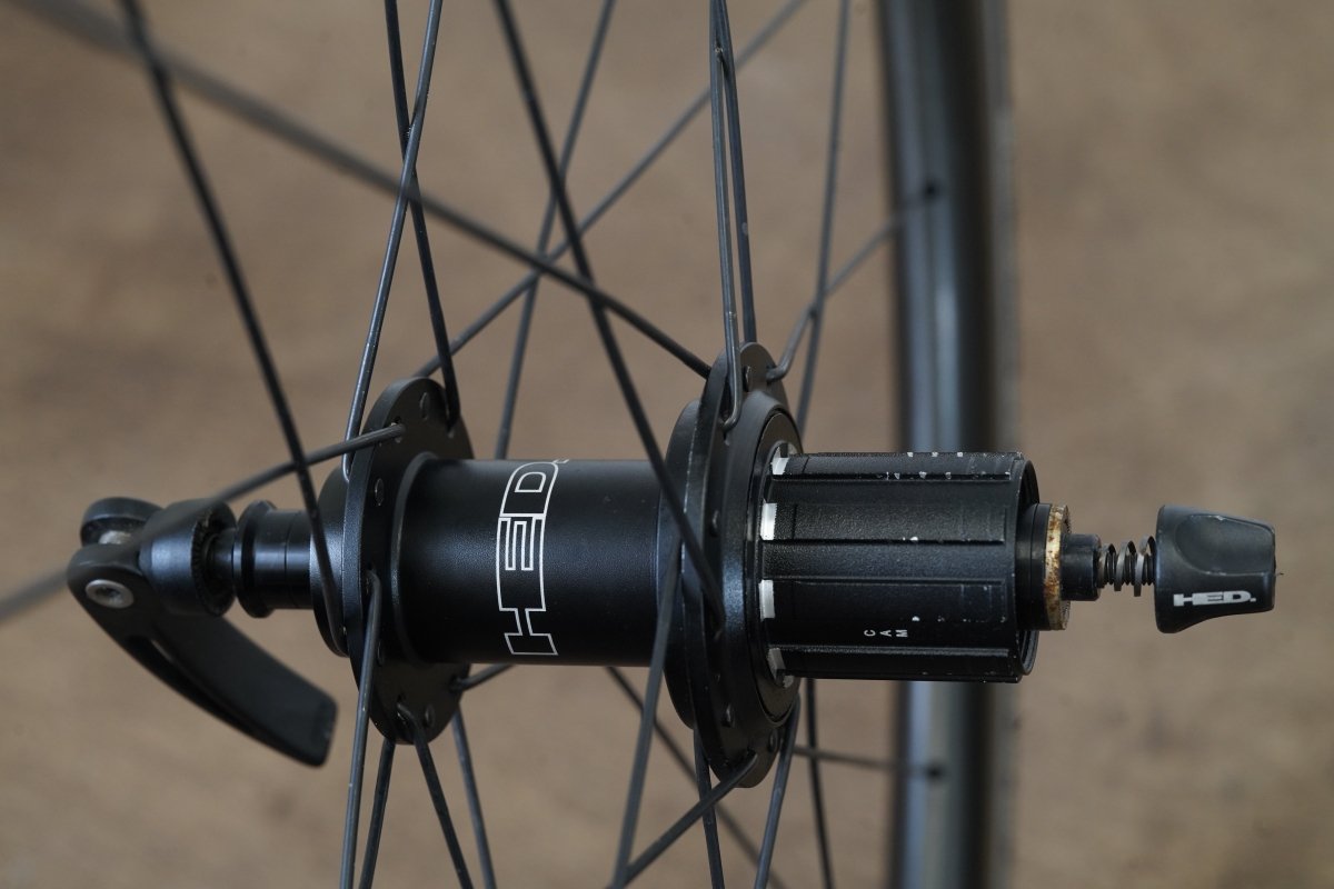 HED Jet 5 SCT Carbon Clincher Rim Brake Road Wheelset Shimano/SRAM 11 Speed