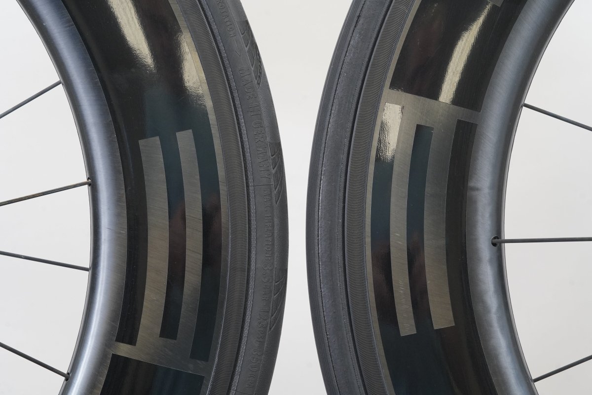 HED Jet RC9 Black Carbon Tubeless Clincher Rim Brake Wheelset 11 Speed
