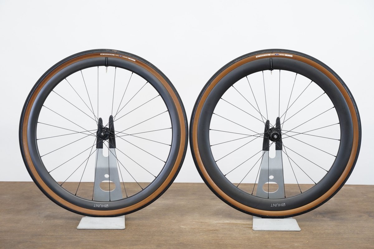 Hunt 35/50 Carbon Tubeless Clincher Disc Brake Wheelset Shimano/SRAM 11 Speed