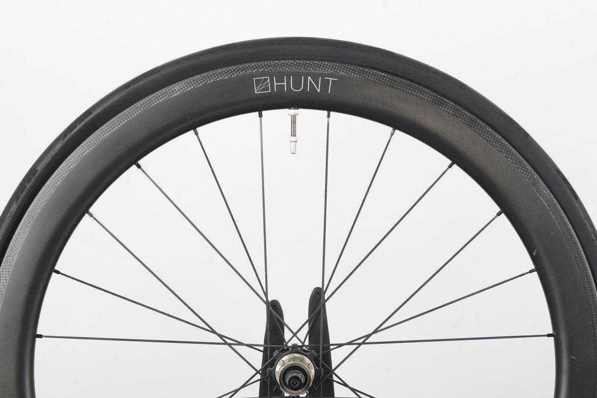 Hunt 36/50 Carbon Tubeless Clincher Rim Brake Wheelset Shimano/SRAM 11 Speed