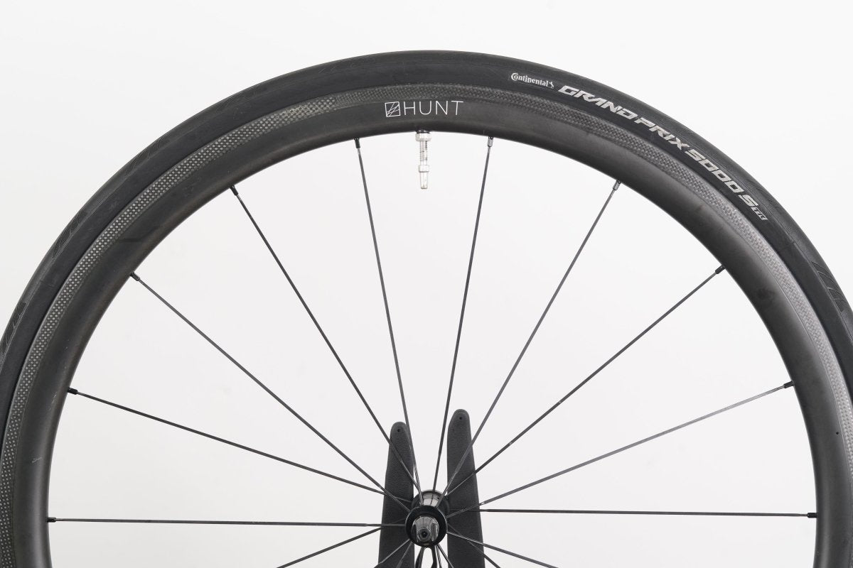 Hunt 36/50 Carbon Tubeless Clincher Rim Brake Wheelset Shimano/SRAM 11 Speed