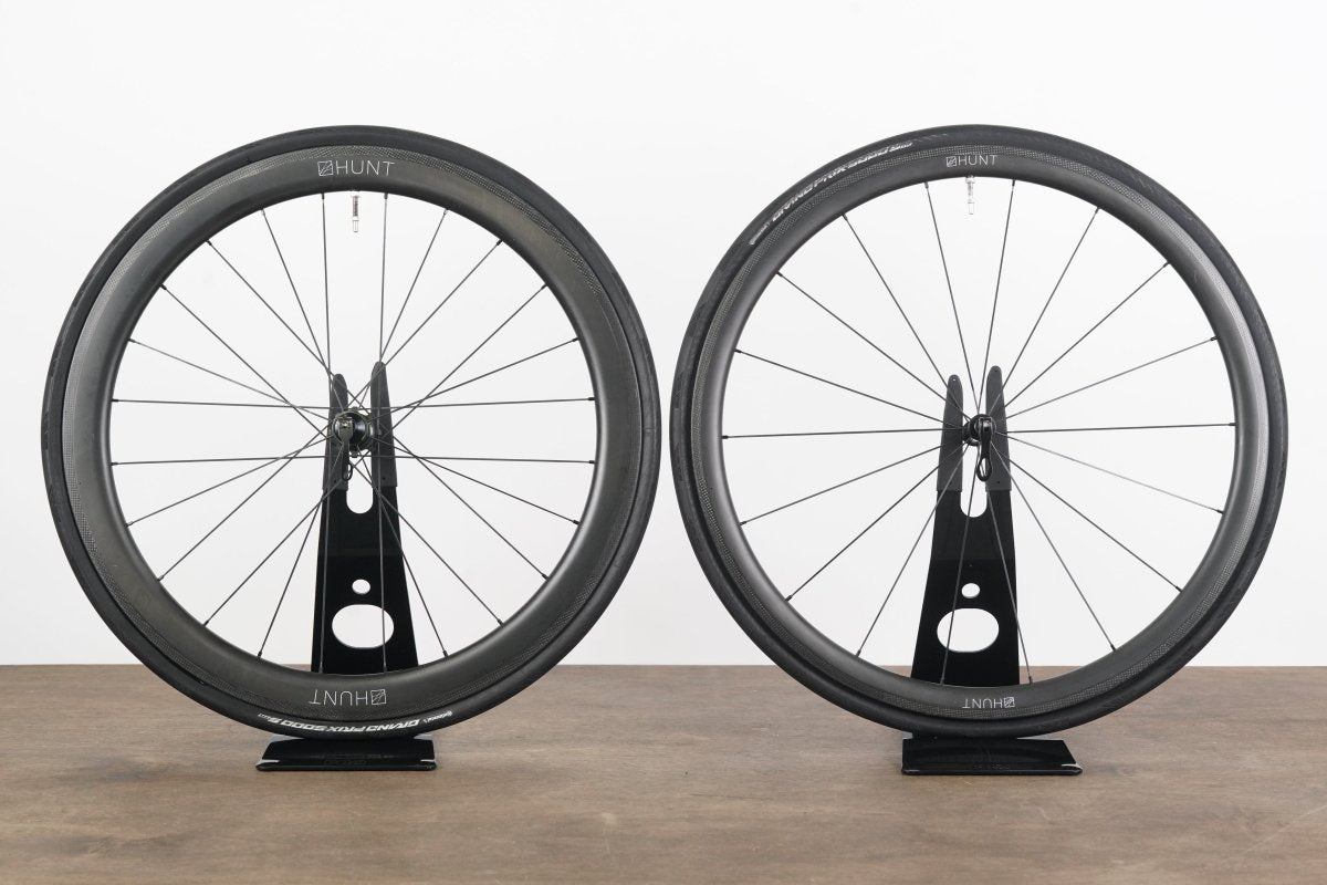 Hunt 36/50 Carbon Tubeless Clincher Rim Brake Wheelset Shimano/SRAM 11 Speed