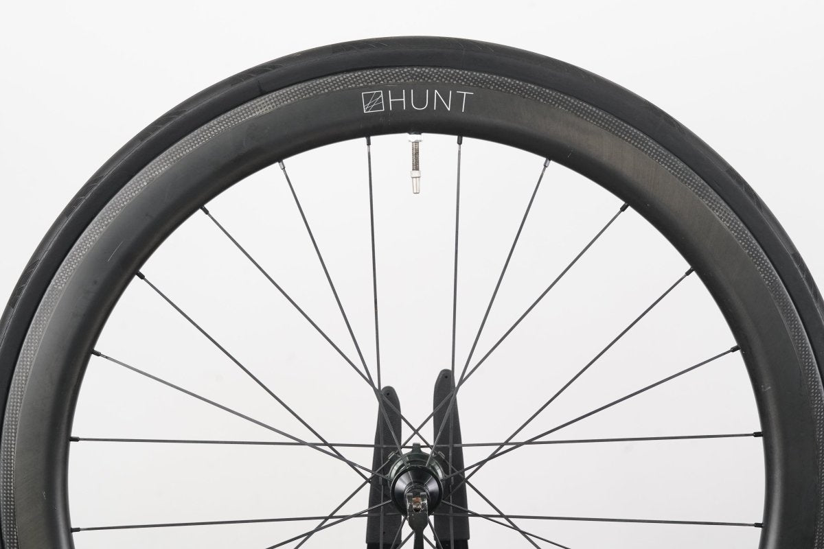Hunt 36/50 Carbon Tubeless Clincher Rim Brake Wheelset Shimano/SRAM 11 Speed