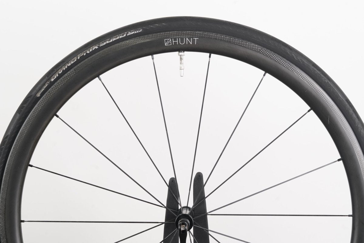 Hunt 36/50 Carbon Tubeless Clincher Rim Brake Wheelset Shimano/SRAM 11 Speed