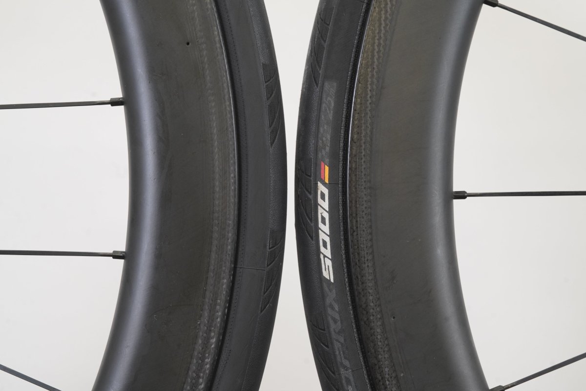 Hunt 50 Carbon Aero Wide Tubeless Clincher Rim Brake Wheelset SRAM XDR Speed